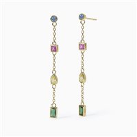 Orecchini Mabina Donna Rainbow in Argento 563658 - 563658